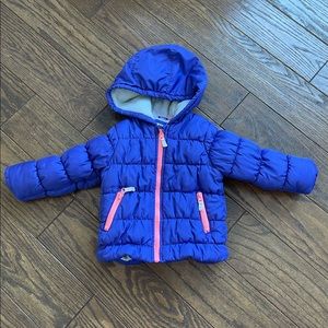 Purplish Blue Carter’s Toddler Coat